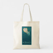 Leuke zeemeermin zwemmen in het Zee Tote Bag (Achterkant)
