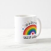 Leuke zelf-ironische Pride Maand | Weer homo wakke Koffiemok (Voorkant rechts)