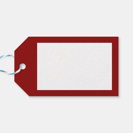 leuke zelfvreugde met vrome kerst cadeaulabel (Achterkant Horizontaal)