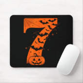 Leuke Zes Zeven 6 7 Meme Design Koppels Halloween Muismat (Met muis)