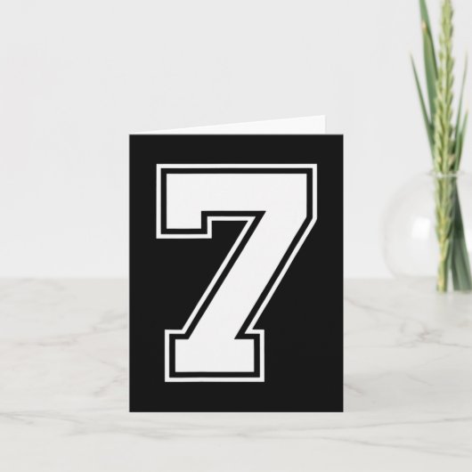 Leuke zes zeven 6 7 Meme ontwerp Kaart (Voorkant)