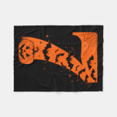 Leuke Zes Zeven 6 7 Meme Ontwerp Koppels Halloween Fleece Deken (Voorkant (Horizontaal))