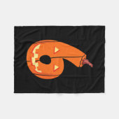 Leuke zes zeven 6 7 Meme ontwerp koppels Halloween Fleece Deken (Voorkant (Horizontaal))