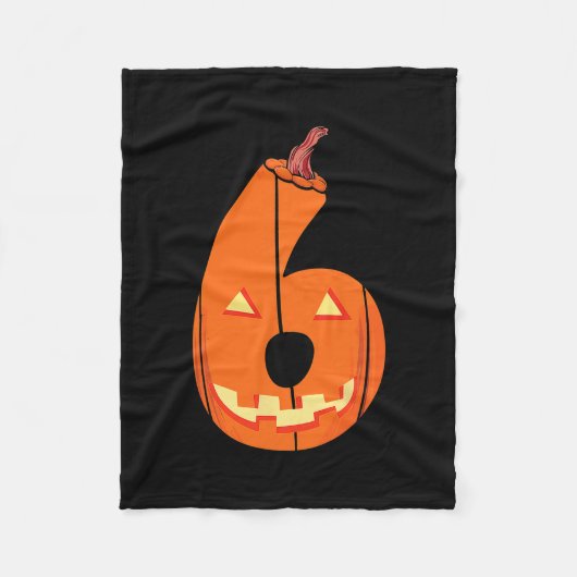 Leuke zes zeven 6 7 Meme ontwerp koppels Halloween Fleece Deken (Voorkant)