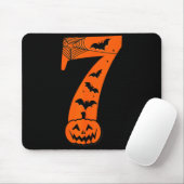 Leuke Zes Zeven 6 7 Meme Ontwerp Koppels Halloween Muismat (Met muis)