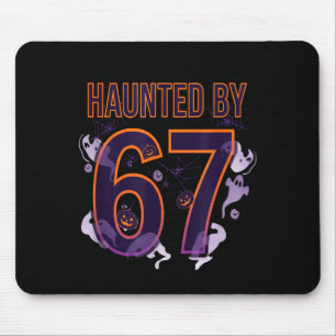 Leuke Zes Zeven 6 7 Meme Ontwerp Koppels Halloween Muismat