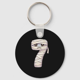 Leuke Zes Zeven 6 7 Meme Ontwerp Koppels Halloween Sleutelhanger