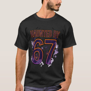 Leuke Zes Zeven 6 7 Meme Ontwerp Koppels Halloween T-shirt