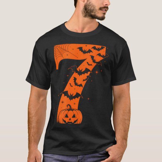 Leuke Zes Zeven 6 7 Meme Ontwerp Koppels Halloween T-shirt (Voorkant)