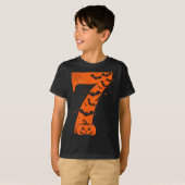 Leuke Zes Zeven 6 7 Meme Ontwerp Koppels Halloween T-shirt (Voorkant volledig)