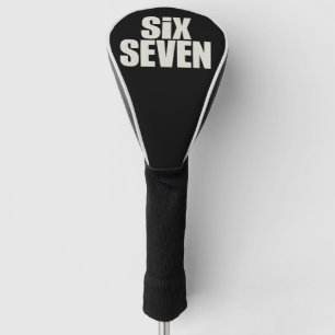 Leuke zes zeven 6 7 Meme zeggen Golfheadcover