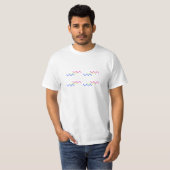 Leuke Zigzag Energie Patroon T-Shirt (Voorkant volledig)