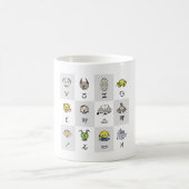 Leuke Zodiac Astrologische Karakters Koffiemok (Center)
