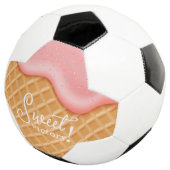 Leuke Zoete Overwinning Roze Ijs Voetbal (Drie kwart)