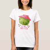 Leuke zomer & grappige watermeloen t-shirt (Voorkant)