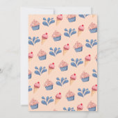 Leuke zomer hamster verjaardag zwembad partij uitn kaart (Achterkant)