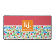 Leuke zomer stijlvolle monogram