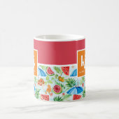 Leuke Zomer Stijlvolle Monogram Koffiemok (Center)