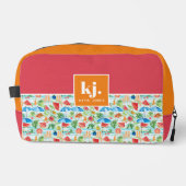 Leuke Zomer Stijlvolle Monogram Toilettasje (Voorkant)
