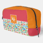 Leuke Zomer Stijlvolle Monogram Toilettasje (Rechterhoek)