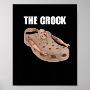 Leuke zomer strandspullen - Als je Crocn je verf Poster