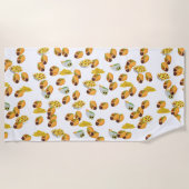 Leuke Zomer Taco Print Patroon Mexicaanse gerechte Strandlaken (Voorkant)