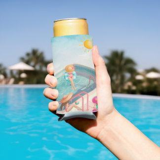 Leuke Zomer Zwembad Party Waterverf Sweet 16 Seltzer Blikjeskoeler