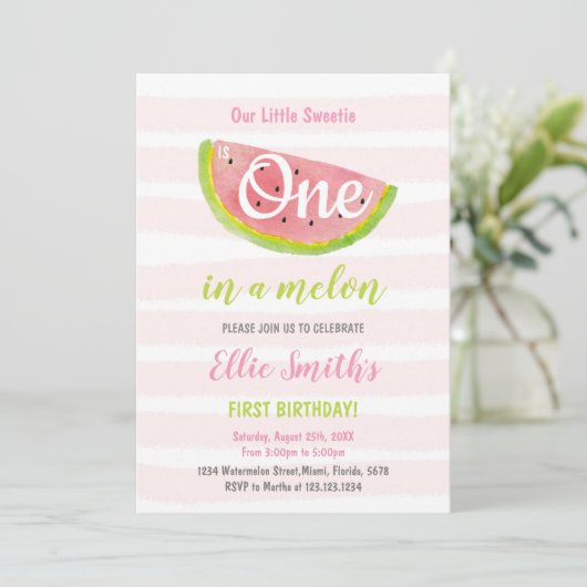 Leuke zomerfeest uitnodigen kaart (Staand voorkant)