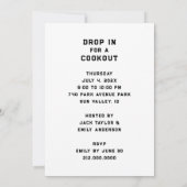 Leuke Zomerfeest uitnodigingen (Achterkant)