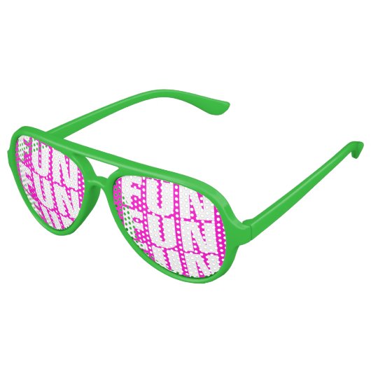 Leuke zomerse feesttinten | Leuke neon kleuren bri Aviator Zonnebril (Gekanteld)
