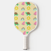 Leuke zomerse pickleballpaddle pickleball paddle (Achterkant)
