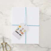 leuke zomerse trui voor kinderen. cadeaulabel (Met Touw)