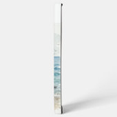 Leuke zomervakantie Sandy Beach Seagulls Samsung Galaxy Hoesje (Linkerkant)