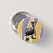 Leuke Zomervibes Pelikaan Vogel Ronde Button 3,2 Cm (Voorkant /achterkant)