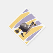 Leuke Zomervibes Pelikaan Vogel Servet (Hoek)