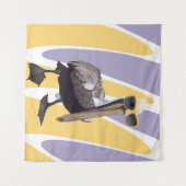 Leuke Zomervibes Pelikaan Vogel Wandkleed (Voorkant (horizontaal))