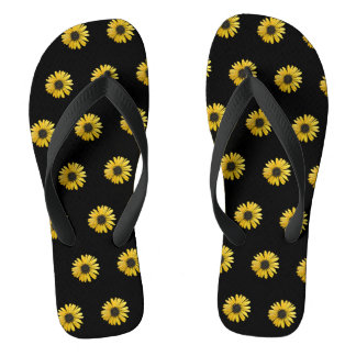 Leuke zonnebloemen teenslippers