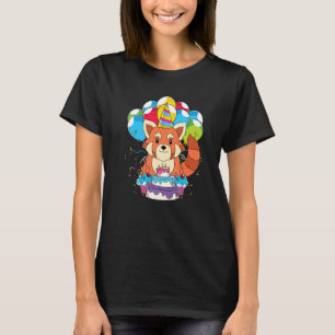 Leuke Zoo Dier Kids Verjaardagsfeestje Panda Beer  T-shirt