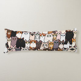 Leuke zoveel katten en kittens collage  lichaamskussen