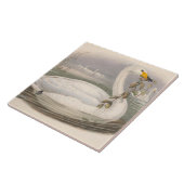 Leuke  zwanen Decor Keramische tegel Tegeltje (Zijkant)