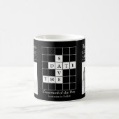 Leuke Zwart-Wit Krant Save the Date Koffie Koffiemok (Center)