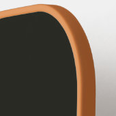 Leuke zwarte en witte doelinitiëlen  pickleball paddle (Links Detail)