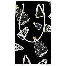 Leuke zwarte kat Meowy kerstboom Klein Cadeauzakje