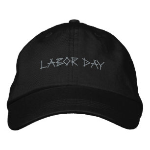 Leuke Zwarte Kleur Labor Day speciale petten hoede