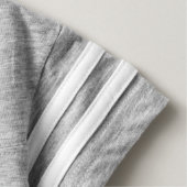 Leuke zwemcoach aangepaste naam romper (Detail - arm (in gemêleerd grijs))