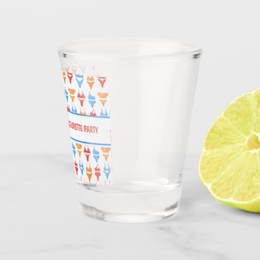 Leuke Zwempak Pool Feestje Persoonlijke Bacheloret Shot Glas (Rechts)