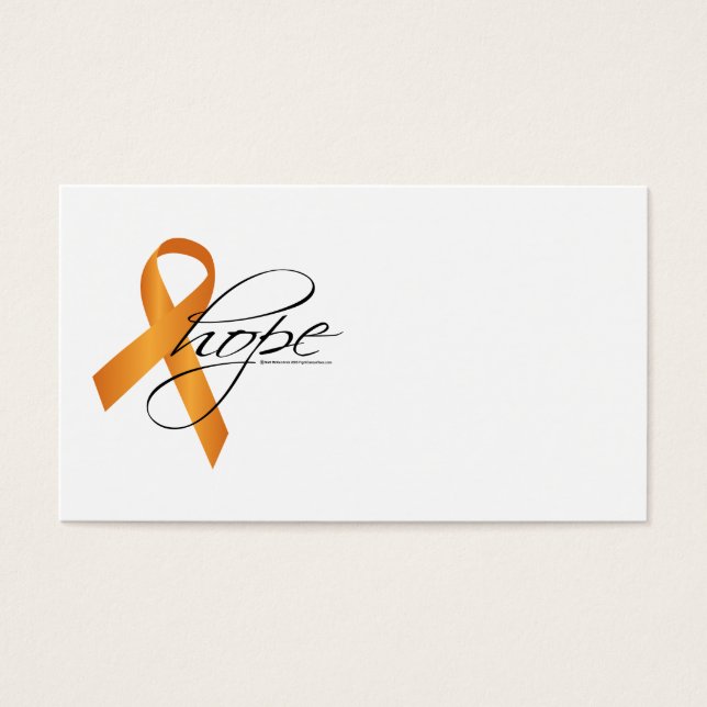 Leukemia3 Visitekaartje (Voorkant)