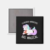 Leukemia Awareness Gift Magneet (Voorkant / Achterkant)