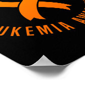 Leukemia Awareness I Support My Child With All My Poster (Hoek)