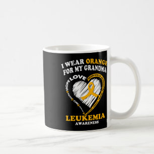 Leukemia Awareness - Ik Draag Sinaasappel voor mij Koffiemok